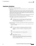 Preview for 25 page of Cisco N9K-C93180YC-FX Hardware Installation