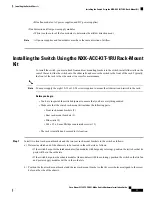 Preview for 27 page of Cisco N9K-C93180YC-FX Hardware Installation