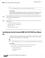 Preview for 22 page of Cisco N9K-C93180YC-FX3 Installation Manual