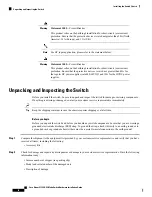 Предварительный просмотр 24 страницы Cisco N9K-C9332C Hardware Installation Manual