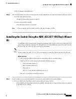 Предварительный просмотр 25 страницы Cisco N9K-C9332C Hardware Installation Manual