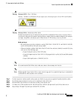 Предварительный просмотр 41 страницы Cisco N9K-C9332C Hardware Installation Manual