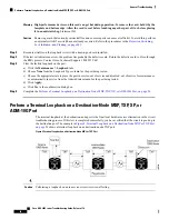 Предварительный просмотр 70 страницы Cisco NCS 2000 series Troubleshooting Manual