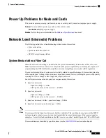 Предварительный просмотр 111 страницы Cisco NCS 2000 series Troubleshooting Manual