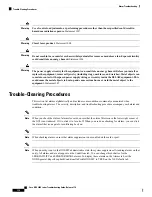 Предварительный просмотр 160 страницы Cisco NCS 2000 series Troubleshooting Manual