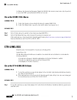 Предварительный просмотр 232 страницы Cisco NCS 2000 series Troubleshooting Manual