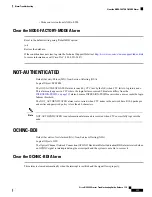 Предварительный просмотр 357 страницы Cisco NCS 2000 series Troubleshooting Manual