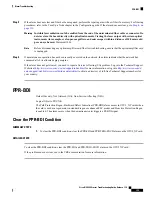 Предварительный просмотр 405 страницы Cisco NCS 2000 series Troubleshooting Manual