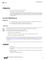 Предварительный просмотр 456 страницы Cisco NCS 2000 series Troubleshooting Manual