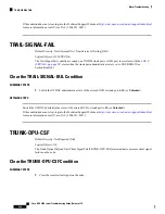 Предварительный просмотр 466 страницы Cisco NCS 2000 series Troubleshooting Manual