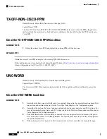 Предварительный просмотр 468 страницы Cisco NCS 2000 series Troubleshooting Manual