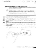 Предварительный просмотр 53 страницы Cisco NCS 5501 Hardware Installation Manual