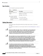 Preview for 6 page of Cisco Network Analysis Module 6000 Installation And Configuration Manual