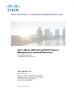 Cisco Nexus 3000 series Command Reference Manual preview