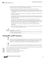 Preview for 32 page of Cisco Nexus 3550-T Hardware Installation Manual