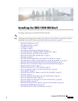 Cisco ONS 15454 M6 Installation Manual preview