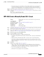 Preview for 179 page of Cisco ONS 15454 Series Procedure Manual