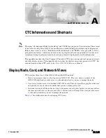 Preview for 815 page of Cisco ONS 15454 Series Procedure Manual