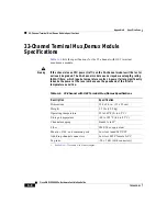 Предварительный просмотр 190 страницы Cisco ONS 15540 ESPx Hardware Installation Manual