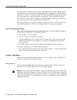 Preview for 4 page of Cisco PA-2CT1 Installation And Configuration Manual