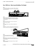 Предварительный просмотр 47 страницы Cisco PA-2FE-FX T Installation And Configuration Manual