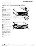 Предварительный просмотр 48 страницы Cisco PA-2FE-FX T Installation And Configuration Manual