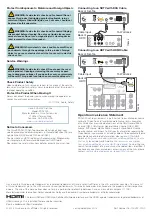 Предварительный просмотр 2 страницы Cisco PDS2000 Important Safety Instructions