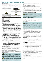 Preview for 1 page of Cisco PDS2100 Series Safety Sheet