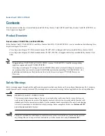 Preview for 2 page of Cisco PFC4 Installation Note