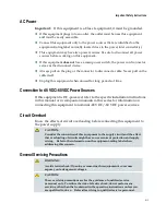 Предварительный просмотр 15 страницы Cisco Prisma II HD-LRMW Installation And Operation Manual