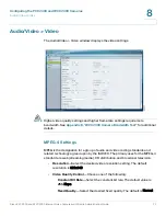 Preview for 85 page of Cisco PVC2300 - Small Business Internet Video Camera Administration Manual