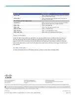 Предварительный просмотр 5 страницы Cisco RF 1 Specifications