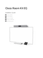 Cisco Room Kit EQ Installation Manual preview