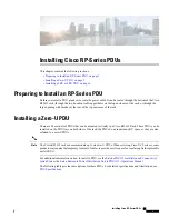 Preview for 1 page of Cisco RP Series Manual