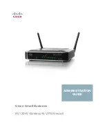 Preview for 1 page of Cisco RV120W Administration Manual