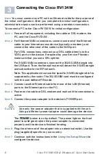 Preview for 6 page of Cisco RV134W Quick Start Manual