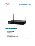 Cisco RV160W Quick Start Manual preview