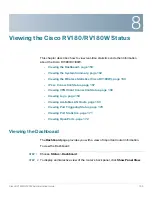 Preview for 168 page of Cisco RV180 Administration Manual