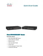 Предварительный просмотр 1 страницы Cisco RV345 Quick Start Manual