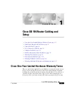 Предварительный просмотр 9 страницы Cisco SB 106 Quick Start Manual