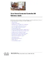 Preview for 1 page of Cisco SCH-CONTROL-200 Reference Manual