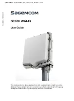 Cisco SE680 WiMAX User Manual preview