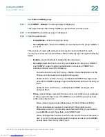 Предварительный просмотр 422 страницы Cisco SF500-24 Administration Manual