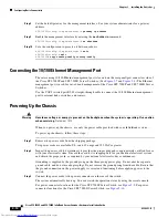 Предварительный просмотр 42 страницы Cisco SFS 7000D Hardware Installation Manual