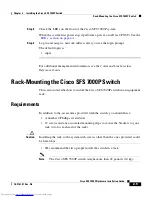 Предварительный просмотр 35 страницы Cisco SFS 7000P Hardware Installation Manual