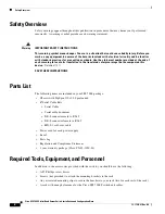 Preview for 2 page of Cisco SFS 7008P Installation And Configuration Manual