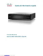 Предварительный просмотр 22 страницы Cisco SG 200-08 Quick Start Manual