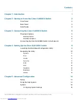 Preview for 3 page of Cisco SLM2008 - Small Business Smart Switch Administration Manual