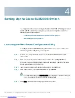 Preview for 14 page of Cisco SLM2008 - Small Business Smart Switch Administration Manual