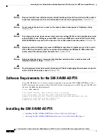 Предварительный просмотр 6 страницы Cisco SM-X-NIM-ADPTR Connecting